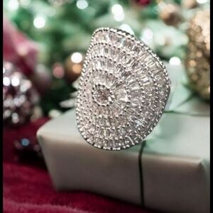 Luxury Halo Dome Ring